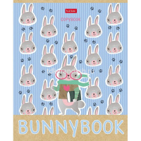 Тетрадь А5 24л клетка "ZOO_book" на скобе 5 дизайнов 24Т5В1/072254 от магазина "Карандаш"