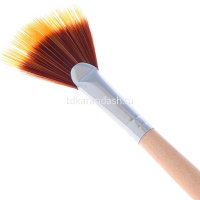 Картинка Кисть синтетика веерная №4 длинная ручка "Хобби" 4680000299084 от магазина "Карандаш" Кисть синтетика веерная №4 длинная ручка "Хобби" 4680000299084 от магазина "Карандаш"