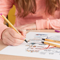 Набор капиллярных ручек 8цв 0,4мм "Stabilo point" пастельные цвета, пластиковый блистер 88/8-01 от магазина "Карандаш"