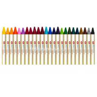 Мелки восковые 24 цвета "Я - Художник!" 8ммх90мм круглые 215411476 от магазина "Карандаш"