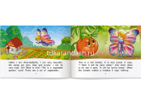 Книга на английском языке "Бабочка Алина в огороде" 1 уровень, Благовещенская Т.А. 16стр. от магазина "Карандаш"