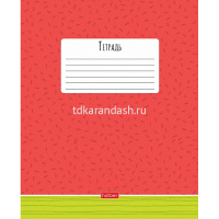 Тетрадь А5 18л клетка "Double color" на скобе 5 дизайнов 18Т5В1/074814 от магазина "Карандаш"