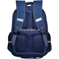 Рюкзак "Спорткар" 40х30х19см, 800гр, 2 отделения, 3 кармана, синий 12-002-127/02 от магазина "Карандаш"