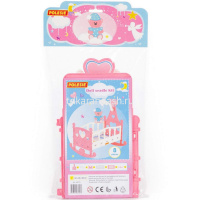 Кроватка-качалка для куклы №3 28,5х24,5х32,8см, пластик, в пакете 62079 от магазина "Карандаш"