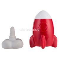 Точилка 1 отв. "Rocket. Bumpees" с ластиком, пластик, 3 цвета ER00601 от магазина "Карандаш"