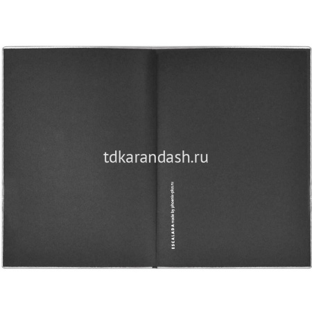 Ежедневник недатированный А5 "Escalada" 320стр., серый металлик, искусственная кожа софт-тач 63994 от магазина "Карандаш"