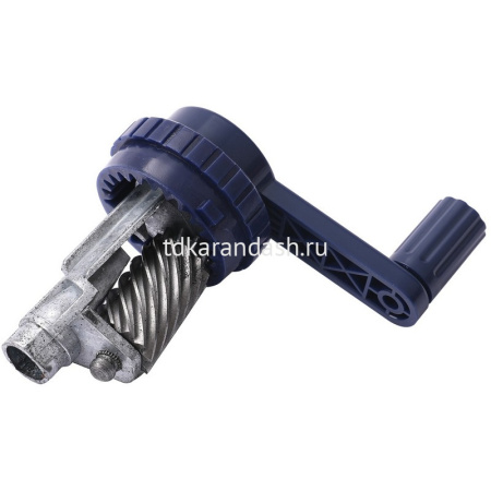 Точилка механическая 1 отв. "Orbit" 68x100x57мм пластик, синяя ER10104 от магазина "Карандаш"