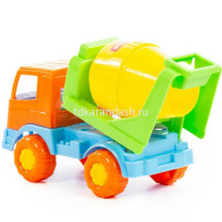 Бетоновоз "Тёма" в сетке, пластик 16,5x8,3x11,3см 3260 от магазина "Карандаш"