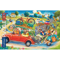 Пазлы 500 эл. "Premium. Ура! На дачу!" 48х33см 500ПЗ2_35341/091607 от магазина "Карандаш"