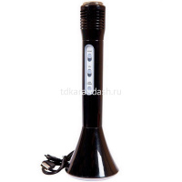 Микрофон-караоке 26см беспроводной Bluetooth, слот карты памяти Y4651-16 от магазина "Карандаш"