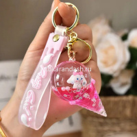 Брелок Мороженое 7см с подвеской, пластик/силикон, цвет ассорти Y10432-24 от магазина "Карандаш"