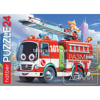 ПОДАРОК Пазлы 24 эл. "Спасатели" 17,5х13см 4 дизайна 24ПЗ5/090117 от магазина "Карандаш"
