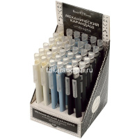 Карандаш механический 0,5мм "UniGraphix" трехгранный, 3 цвета корпуса, пластик 21-0055 от магазина "Карандаш"