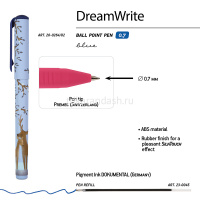 Ручка шариковая "DreamWrite. Олененок" 0,7мм синяя, в футляре, 3 вида 20-0264/02 от магазина "Карандаш"
