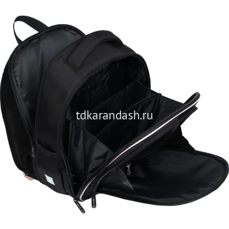 Рюкзак "Comfort Light. Бантик" 38х27х16см, 930гр, 3 отделения, 2 кармана, с брелоком 260063 от магазина "Карандаш"