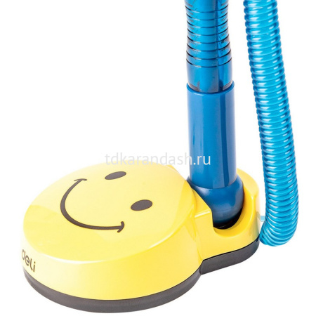 Ручка шариковая на самоклеящейся подставке 0,7мм синяя, с пластиковой пружиной EQ50-BL от магазина "Карандаш"