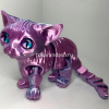 Фигурка 3D "Кошка" 17см подвижная, пластик, 6 цветов 11265-24 от магазина "Карандаш"