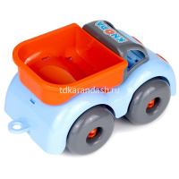 Набор д/песка "Всё включено" (машинка, 2 формочки, лопатка, грабли) 87149 от магазина "Карандаш"