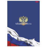 Тетрадь А4 96л клетка "Я люблю Россию" на скобе глянцевая ламинация 3 дизайна 96Т4лВ1/088762 от магазина "Карандаш"