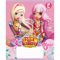 Тетрадь А5 18л клетка "Королевская академия" на скобе 5 дизайнов 18Т5В1/046638 от магазина "Карандаш"