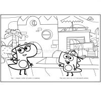 Волшебная раскраска "Вырезаем и играем. ДиноСити" 16стр. 2225/978-5-4471-7668-6 от магазина "Карандаш"