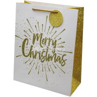 Пакет подарочный "Золотые рисунки" 31х42х12см 4 вида SK2373 от магазина "Карандаш"