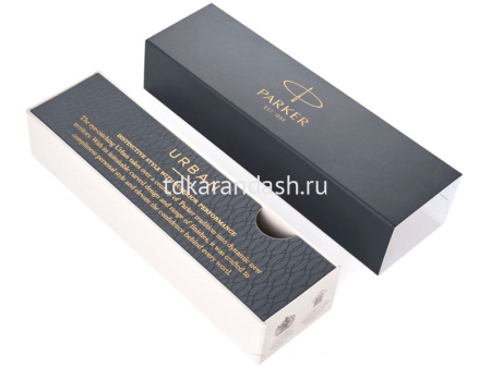 Ручка РЧ "Parker Urban Muted Black CT" F черная, в подар.уп. 1931583 от магазина "Карандаш"