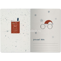 Тетрадь А5 40л клетка "Smart bear" прошитый блок матовая ламинация 7-40-001/104 от магазина "Карандаш"