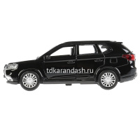Машина "Mitsubishi Outlander" черная, инерционная, металл 12см (открывающиеся двери) OUTLANDER-BK от магазина "Карандаш"