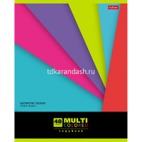 Тетрадь А5 48л клетка "Multicolor" на скобе 5 дизайнов 48Т5В1/051536 от магазина "Карандаш"