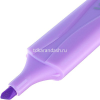 Набор маркеров текстовыделителей "Fluo Pep's Classic" 6шт, клиновидный наконечник, толщина линии 1-5 от магазина "Карандаш"