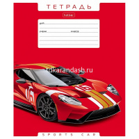 Тетрадь А5 12л узкая линия "Авторалли" на скобе 5 дизайнов 080114 от магазина "Карандаш"