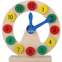 Картинка Часы 20х20см дерево XJ4067 от магазина "Карандаш" Часы 20х20см дерево XJ4067 от магазина "Карандаш"