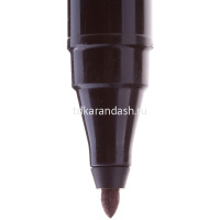 Маркер перманентный "Centropen OHP" черный, пулевидный наконечник, толщина линии 1мм 2846 0112 от магазина "Карандаш"