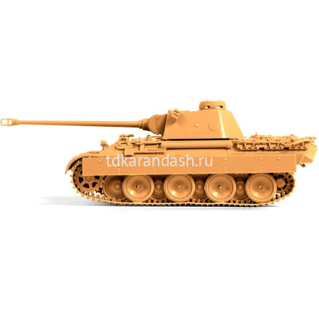 Модель "Немецкий средний танк T-V "Пантера" Ausf.D" 12,5см 97 деталей 5010 от магазина "Карандаш"