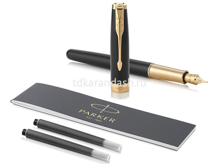 Ручка РП "Parker Sonnet Black GT" F 1931527 от магазина "Карандаш"