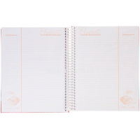 Книга для записи кулинарных рецептов А5 80л "Premium. Люблю готовить" на спирали 5цвет.разделитель от магазина "Карандаш"