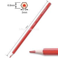 Карандаши 36 цветов "Color Pencils" шестигранные дерево, в металлическом футляре 9800-36 от магазина "Карандаш"