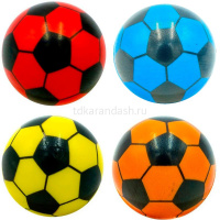 Мяч "Футбол" 15см 6 цветов Y11359-24 от магазина "Карандаш"