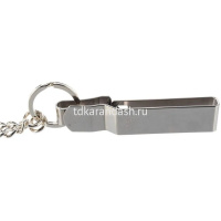Подвеска для ремня с 2-мя цепочками, серебристая (карабин для ножа, кольцо для ключей) 4.1860 от магазина "Карандаш"