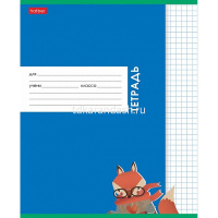 Тетрадь А5 12л клетка "Сами с усами" на скобе 5 дизайнов 12Т5В1/075825 от магазина "Карандаш"