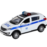 Машина "Kia Sportage R. Полиция" инерционная, металл 17,5см (свет, звук, откр.двери) JB1251479 от магазина "Карандаш"