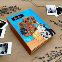 Фотоальбом 100 фото 10*15см "VVG style. ВВГ 2. Кот" 16,5х13х5см FA 100.023-2 от магазина "Карандаш"