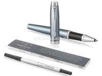 Ручка РЧ "Parker IM Core Light Blue Grey CT" F черная 1931662 от магазина "Карандаш"