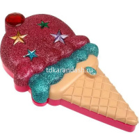 Тени для век "Мороженое" (двустворонний аппликатор), в блистере 2607F-UNI-ML от магазина "Карандаш"