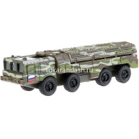 Машина "ОТРК Искандер-М" хаки, инерционная, металл 15см (открывающиеся двери) SB-17-62-B(GN)-WB от магазина "Карандаш"