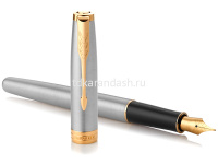Ручка РП "Sonnet Stainless Steel GТ" F в подар.уп. 1931504 от магазина "Карандаш"