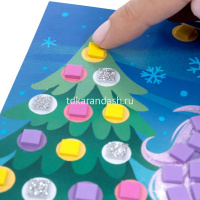 Аппликация из фетра "Лошадка" 18х25см на картонной основе 200 элементов, 4 цвета 05809 от магазина "Карандаш"