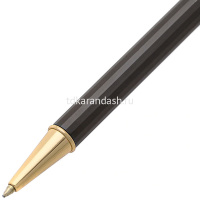 Ручка шариковая "Jewel" 0,7мм синяя, металл, черно-золотой корпус F-1231 от магазина "Карандаш"
