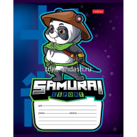 Тетрадь А5 12л клетка "Кибер-герои" на скобе 5 дизайнов 12Т5В1/088957 от магазина "Карандаш"